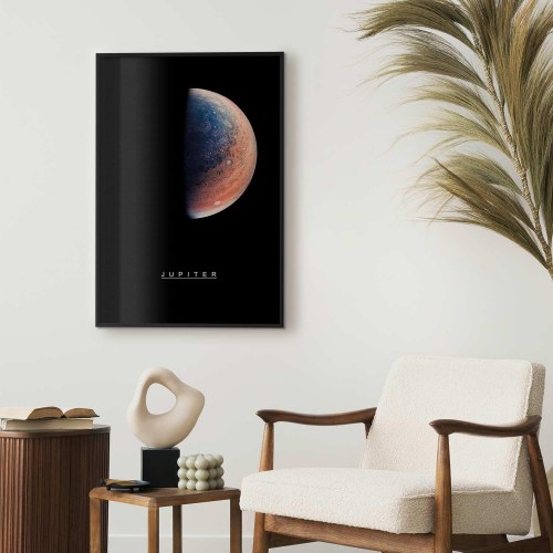 Jupiter plakat til børneværelse og vægdekoration