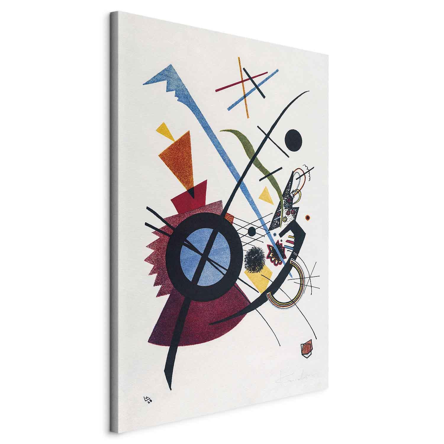 Wassily Kandinsky Violett XXL-billede på lærred
