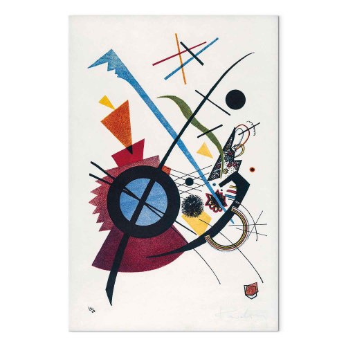 Wassily Kandinsky Violett XXL-billede på lærred