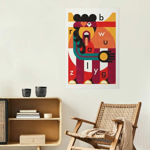 Abstrakt plakat - Design Art