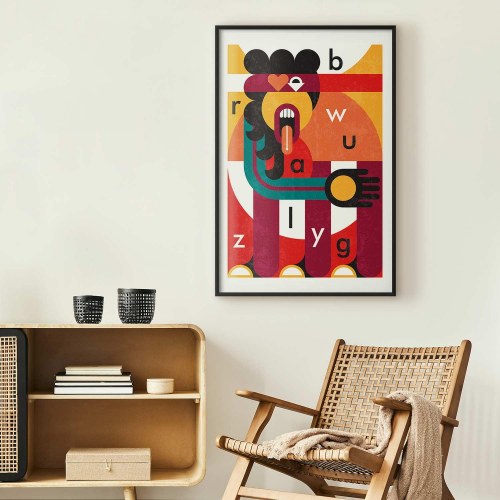 Abstrakt plakat - Design Art
