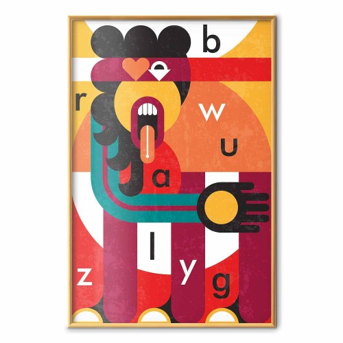Abstrakt plakat - Design Art