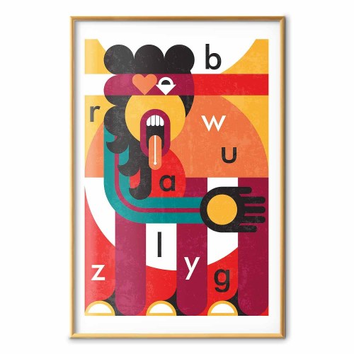 Abstrakt plakat - Design Art