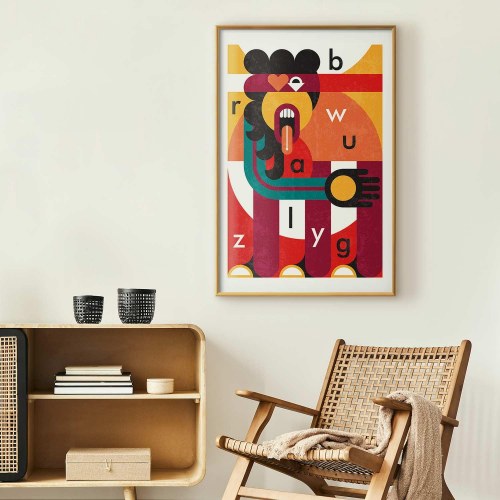 Abstrakt plakat - Design Art