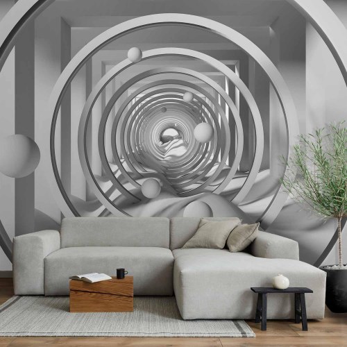 Fototapet 3D - Geometrisk Dybde