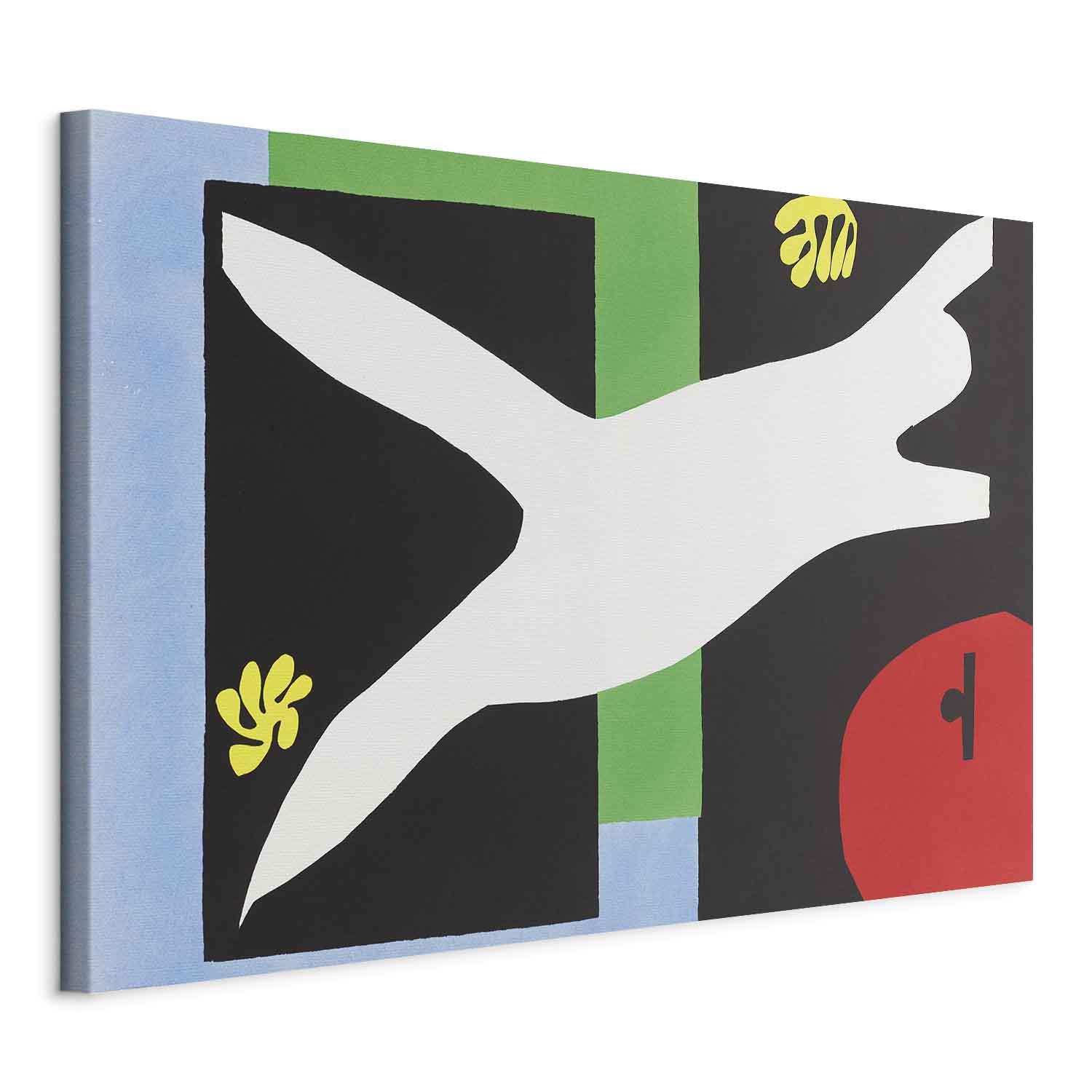 Henri Matisse lærredsbillede - Svømmeren i akvariet fra Jazz - 30 x 20 cm - Standard