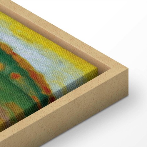 Franz Marc - De røde heste lærredsbillede reproduktion