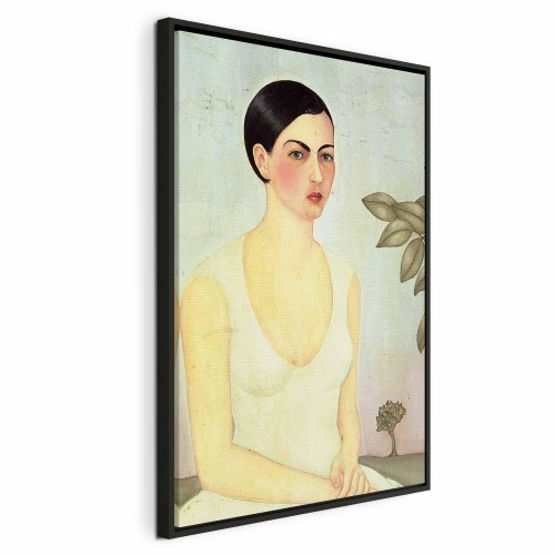 Frida Kahlo Den Hvide Dame lærredsbillede