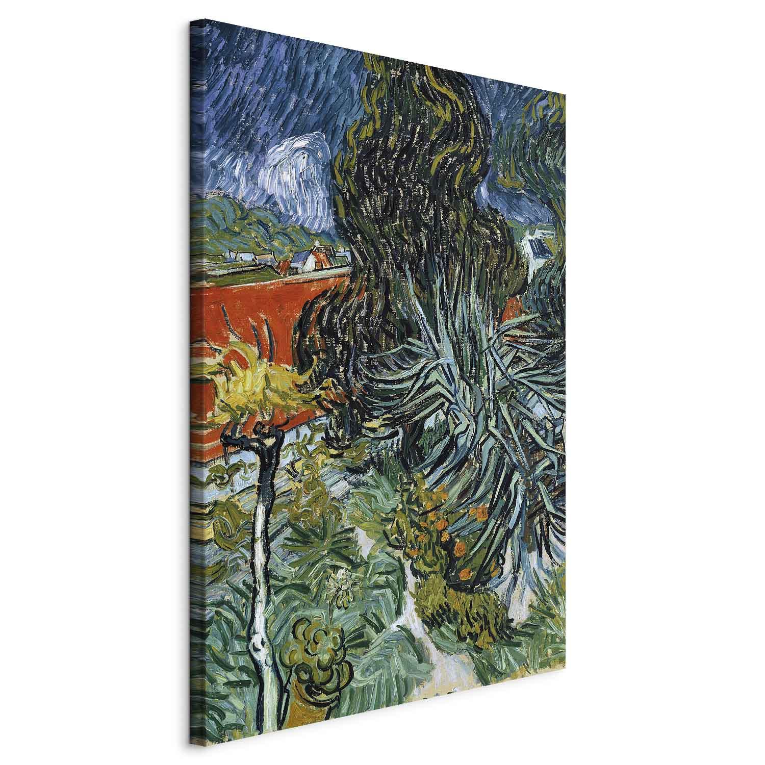 Vincent van Gogh XXL lærredsbillede - Dr. Gachets have i Auvers - 100 x 150 cm