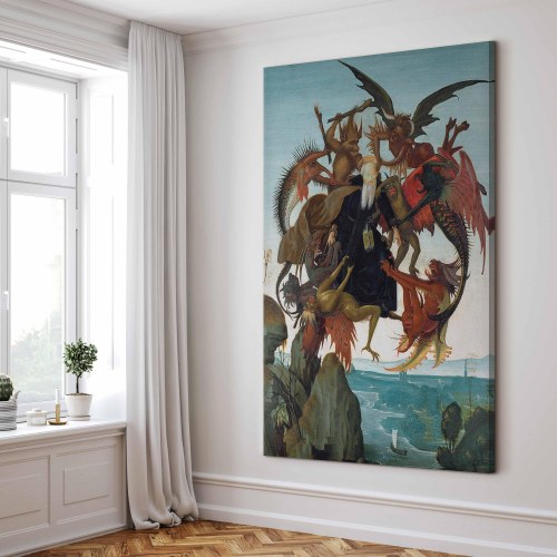 Michelangelo XXL lærredsbillede - Sankt Antonius' fristelse
