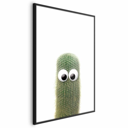 Plakat Prikkende Ven med kaktusmotiv
