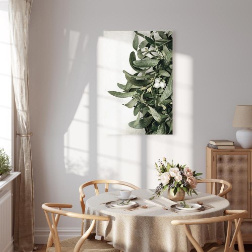 Lærredsbillede Julemistelten lodret