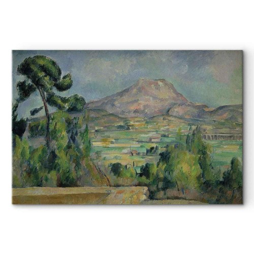 Paul Cézanne Mont Sainte-Victoire lærredsbillede 120 x 80 cm