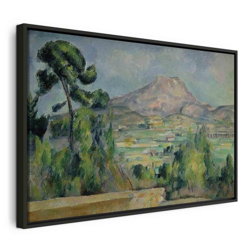 Paul Cézanne Mont Sainte-Victoire lærredsbillede 120 x 80 cm