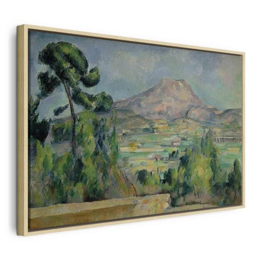 Paul Cézanne Mont Sainte-Victoire lærredsbillede 120 x 80 cm