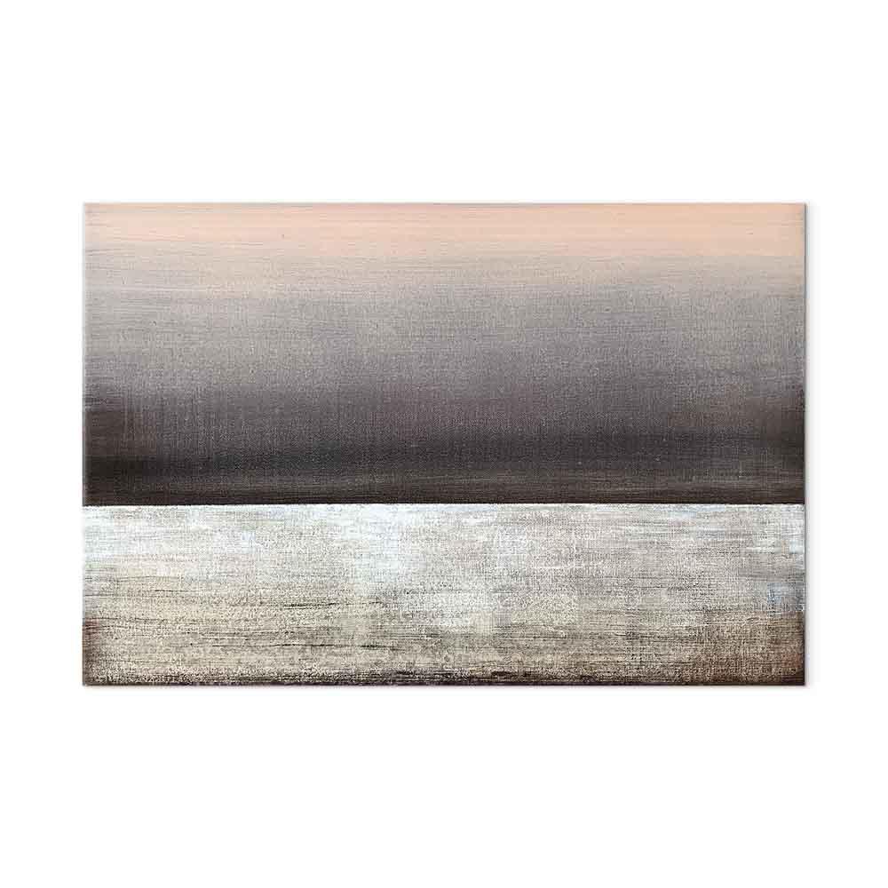 Lærredsbillede Pink Dawn - abstrakt billede i bredt format, 1 del til vægdekoration - 60 x 40 cm - Premium Print