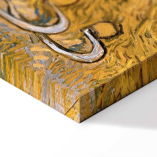 Vincent van Gogh billede på lærred - Middag: Hvile fra arbejdet