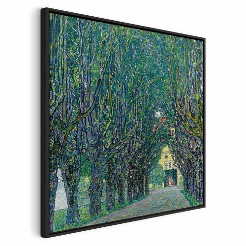 Gustav Klimt billede på lærred - Allé i parken ved Schloss Kammer