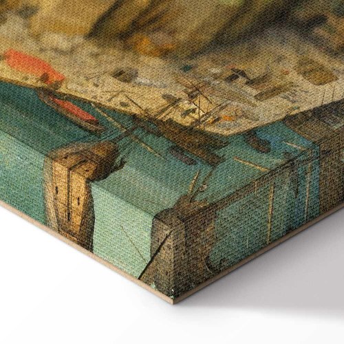 Billede på lærred Pieter Bruegel den Ældre - Babelstårnet