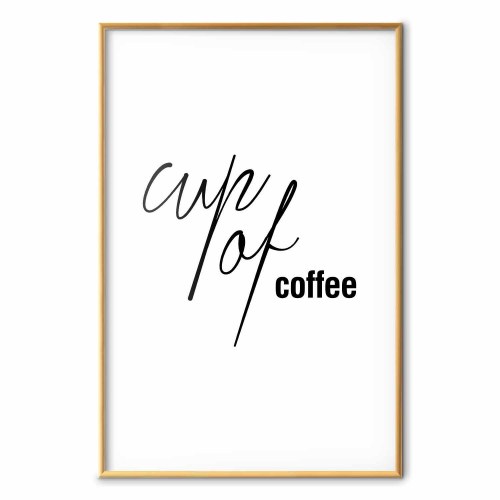 Citatplakat - Kop kaffe