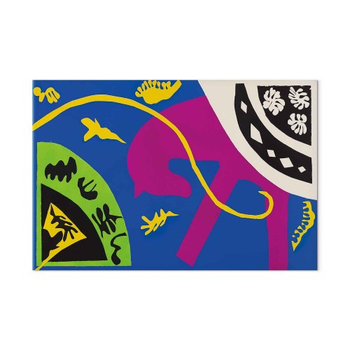 Henri Matisse billede på lærred - Hest, rytter og klovn fra Jazz