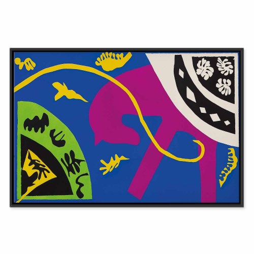 Henri Matisse billede på lærred - Hest, rytter og klovn fra Jazz