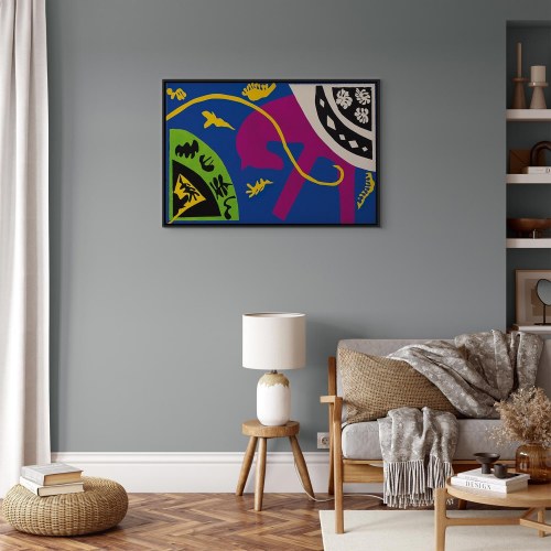 Henri Matisse billede på lærred - Hest, rytter og klovn fra Jazz