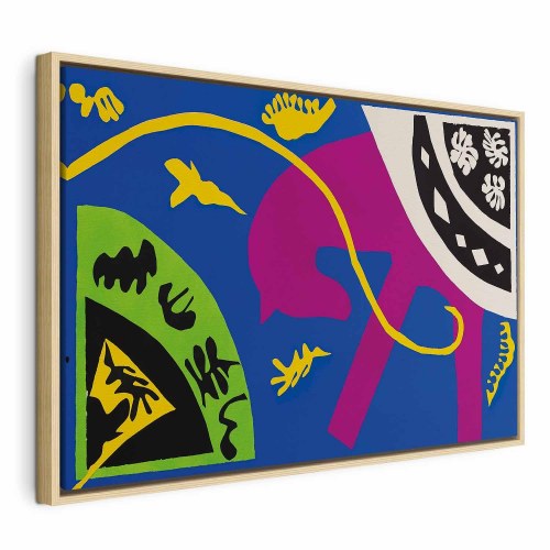 Henri Matisse billede på lærred - Hest, rytter og klovn fra Jazz