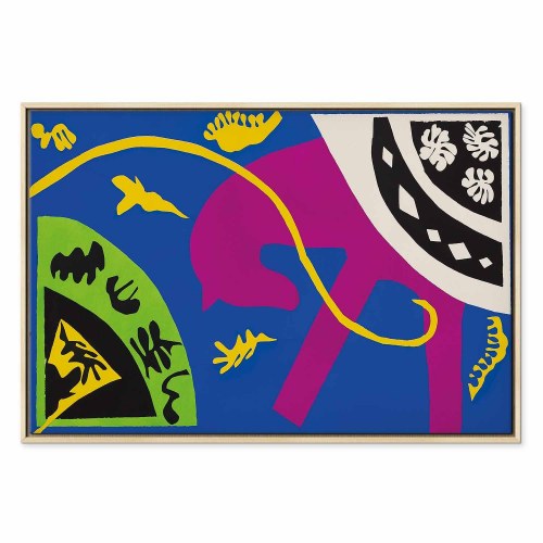 Henri Matisse billede på lærred - Hest, rytter og klovn fra Jazz