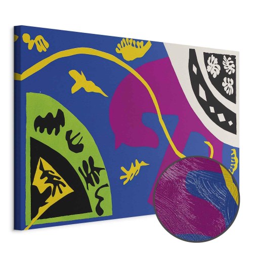 Henri Matisse billede på lærred - Hest, rytter og klovn fra Jazz