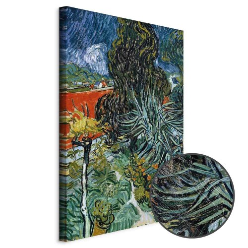 Vincent van Gogh lærredsbillede - Dr. Gachets have i Auvers