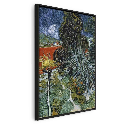 Vincent van Gogh lærredsbillede - Dr. Gachets have i Auvers