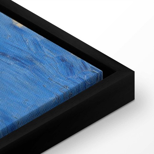Vincent van Gogh lærredsbillede - Hvedemark under tordenskyer