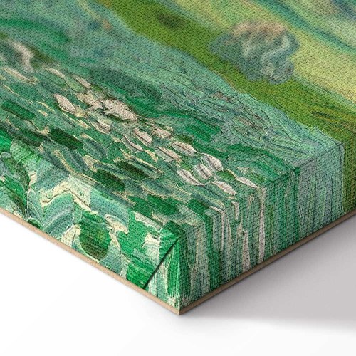 Vincent van Gogh lærredsbillede - Hvedemark under tordenskyer