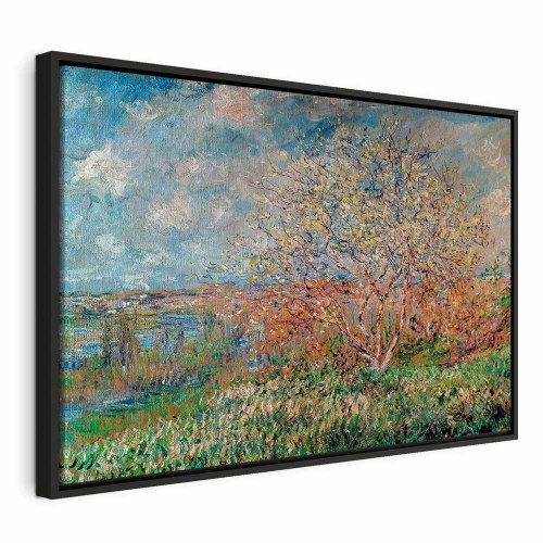 Claude Monet Forår - billede på lærred