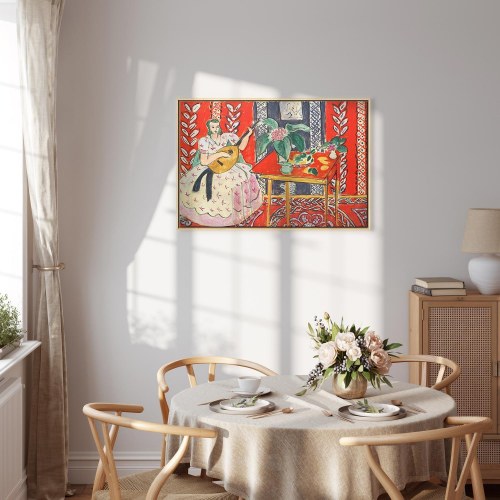 Henri Matisse Lutten billede på lærred