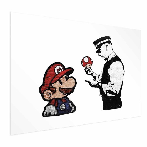 Banksy Svampeplukkeren plakat