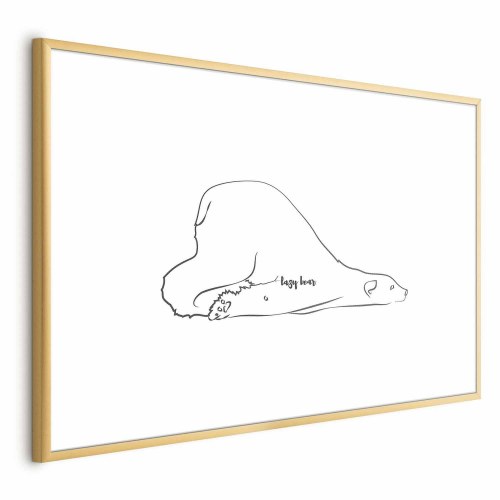Plakat - Doven bjørn