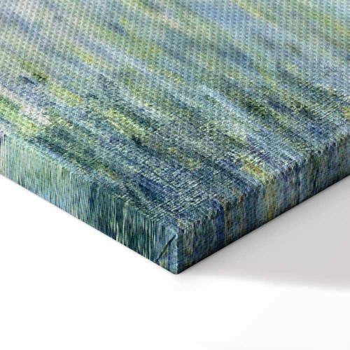 Claude Monet billede på lærred - Et stykke af Seinen nær Giverny