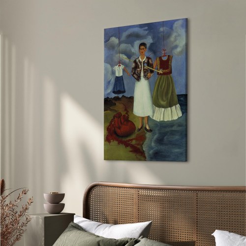 Frida Kahlo billede på lærred - Erindring Hjertet