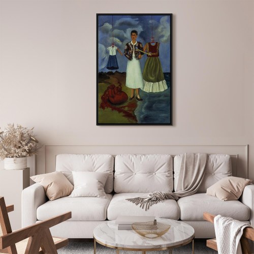 Frida Kahlo billede på lærred - Erindring Hjertet