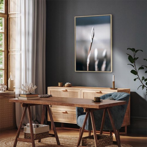 Lærredsbillede Botanical Minimalisme lodret blomster