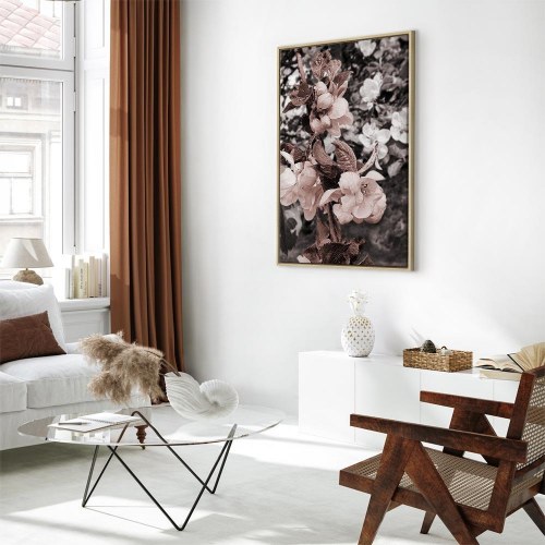 Billede på lærred Balance i Naturen 1-delt lodret blomsterbillede
