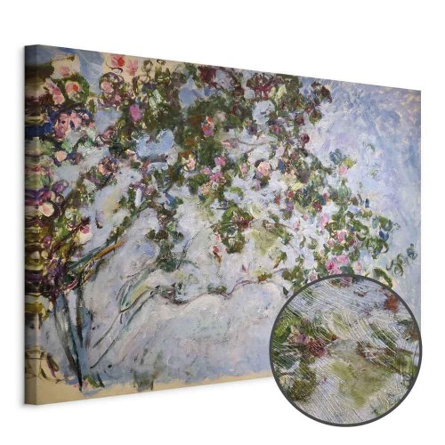 Claude Monet Billede på lærred - Roserne