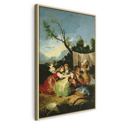 Francisco Goya Vaskekonerne billede på lærred