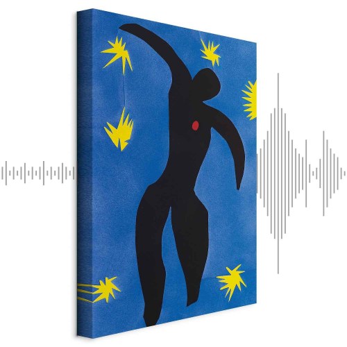 Henri Matisse Icarus fra Jazz lærredsbillede