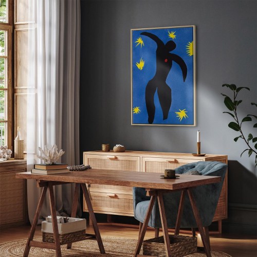Henri Matisse Icarus fra Jazz lærredsbillede