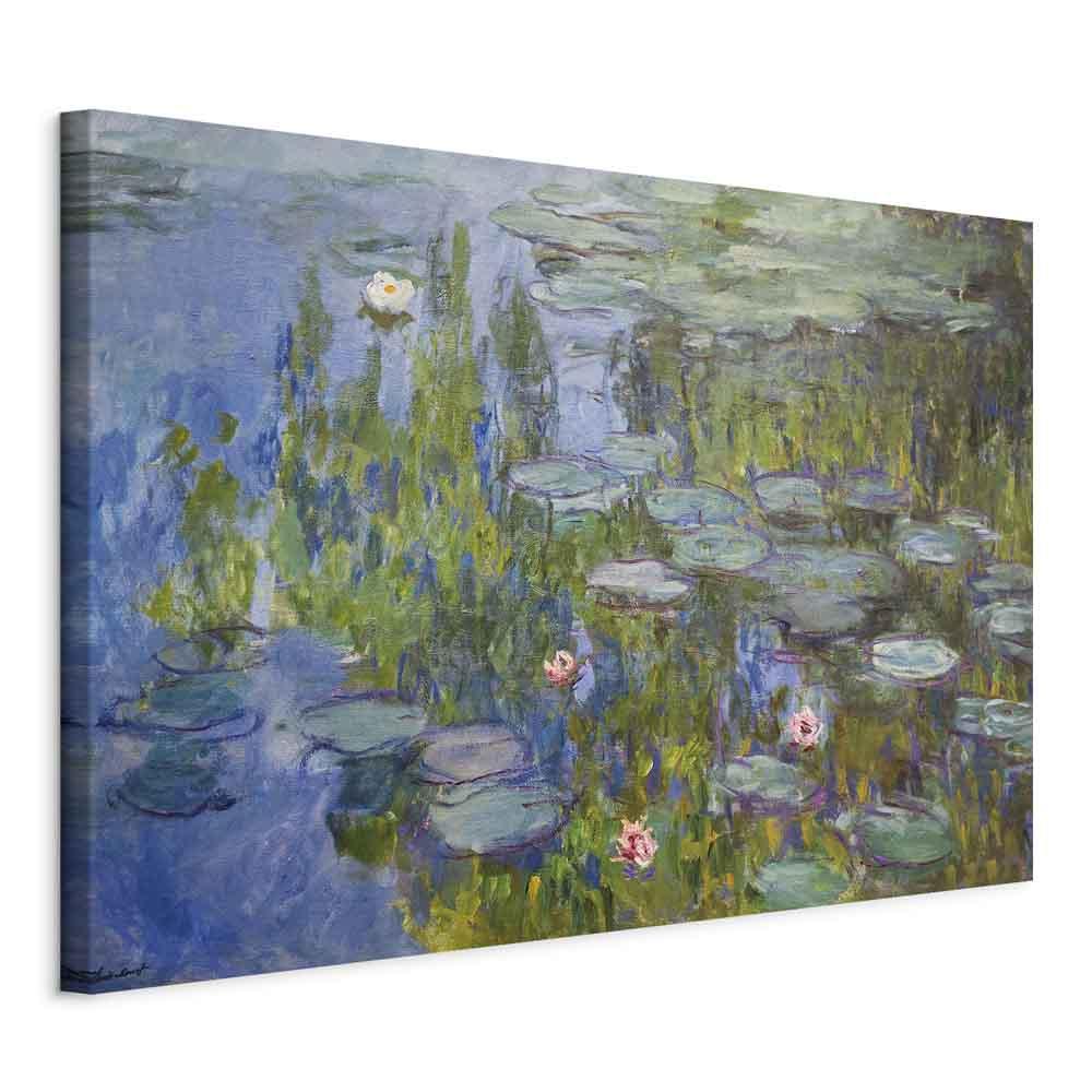 Claude Monet Åkander reproduktion på lærred - 60 x 40 cm - Standard billede