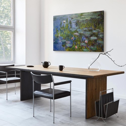 Claude Monet Åkander reproduktion på lærred