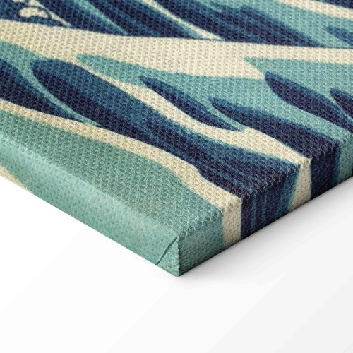 Katsushika Hokusai Den store bølge ved Kanagawa lærredsbillede